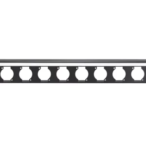 Universal Patch Panel 1RU, Single-D - AVP Maxxum Series