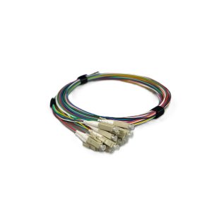 Fibre Systems | Pigtails LC OM1 12 Pack LSZH 12 Colour