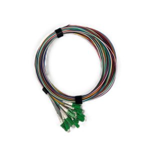 Pigtail LC/APC 2M SM 657.A1 900um 12 colour LSZH