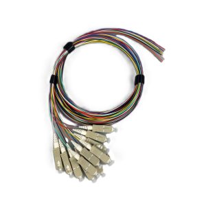 Pigtail SC OM1 12 Pack LSZH 12 Colour