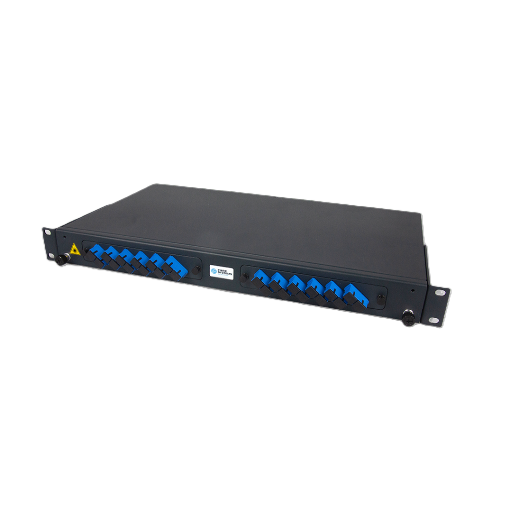 1RU Rackmount Sliding SC - Patch Configuration