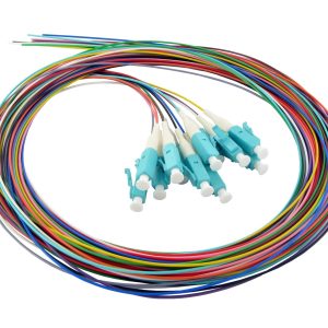 Pigtails LC OM4 12 Pack LSZH 12 Colour - Low loss
