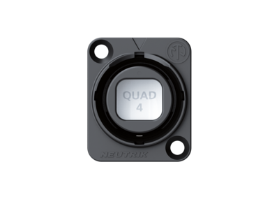 Fibre Systems | opticalCON® QUAD Chassis Connector opticalCON® QUAD Chassis Connector