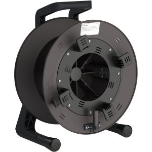 Schill GT450 Series Cable Reel With Coiling Flange Large Black