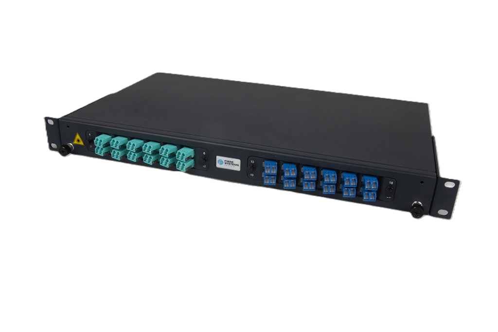1RU Rackmount Sliding LC - Patch Configuration