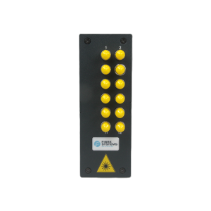 Compact DIN Enclosure ST 06 / 12 Port Patch Configuration