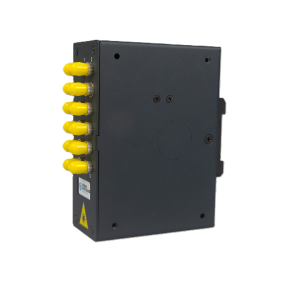 Fibre Systems | Compact DIN Enclosure ST 06 / 12 Port Patch Configuration