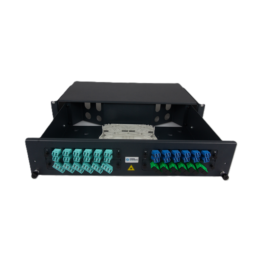 2RU Rackmount Sliding SC - Splice Configuration