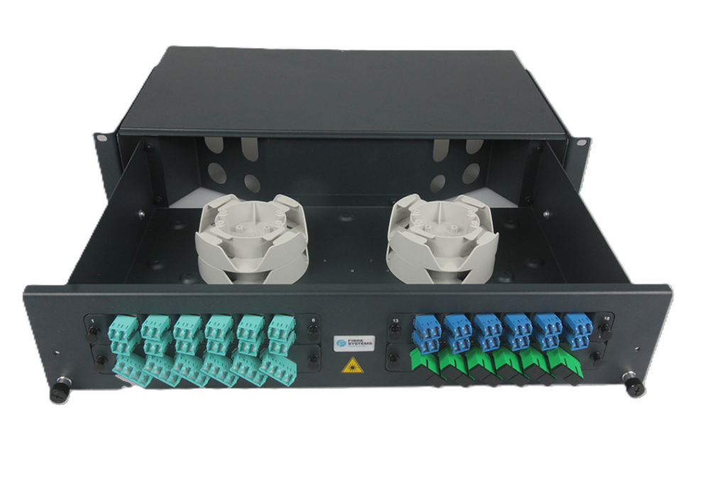 2RU Rackmount Sliding SC - Patch Configuration
