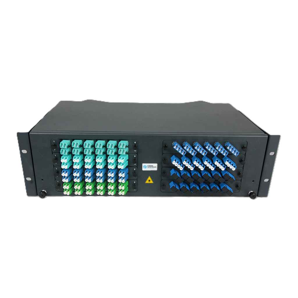 3RU Rackmount Sliding SC - Splice Configuration