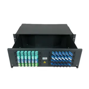 Fibre Systems | 3RU Rackmount Sliding SC – Splice Configuration