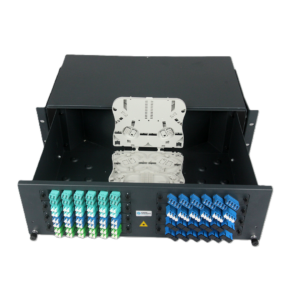 Fibre Systems | 3RU Rackmount Sliding SC – Splice Configuration