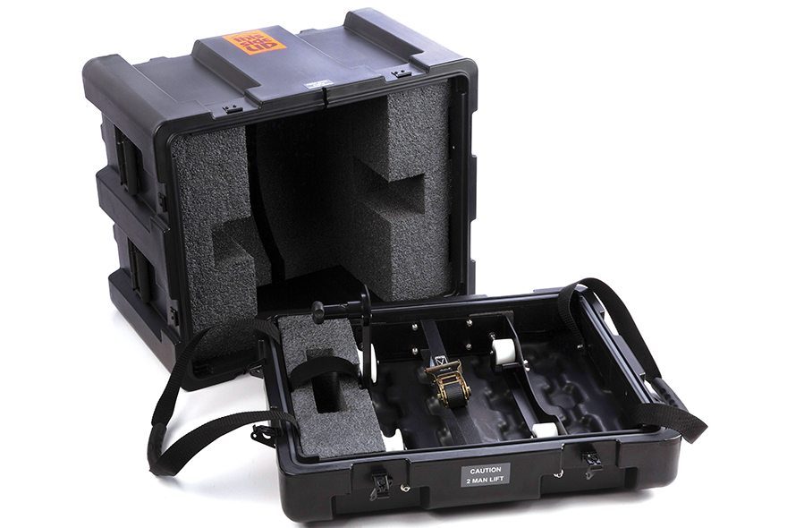 Fibre Systems | MARS® Transit Case with Acquisition Cradle MARS® Transit Case with Acquisition Cradle