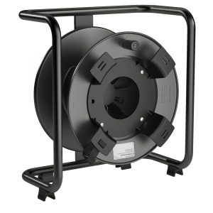 Schill SK 310 Series Cable Reel + Stand With Coiling Flange Large Black