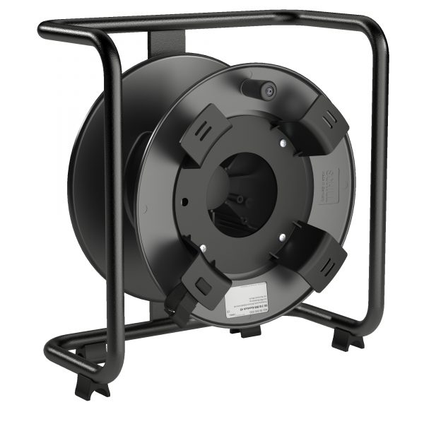 Schill SK 310 Series Cable Reel + Stand With Coiling Flange Large Black