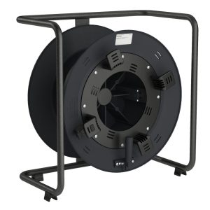 Schill SK 450 Series Cable Reel + Stand With Coiling Flange Large Black