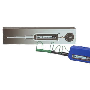 Fibre Systems | IBC™ Brand Cleaner Glenair M38999 1.6mm optical connector click cleaner