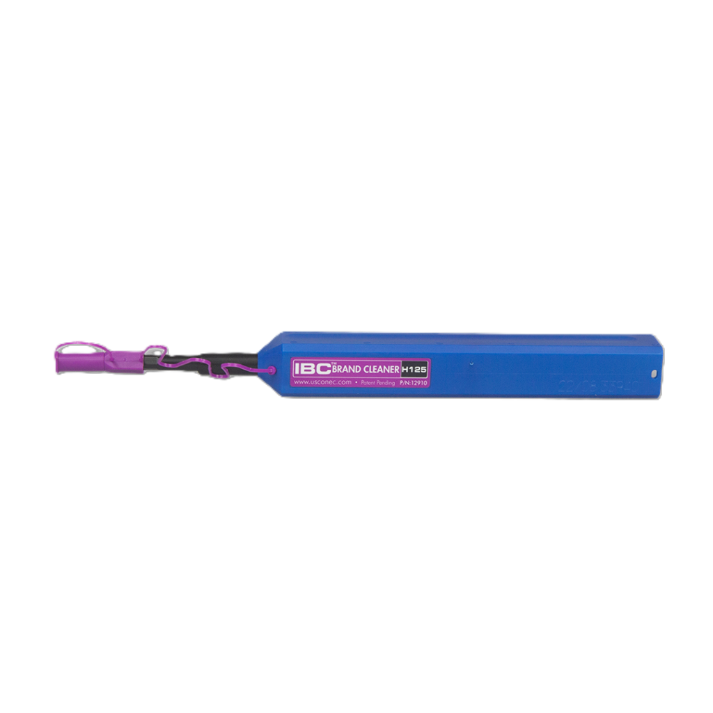 IBC™ Brand Cleaner ARINC 800, ODC, MIL PRF64266, Neutrik OpticalCON 1.25mm optical connector click cleaner